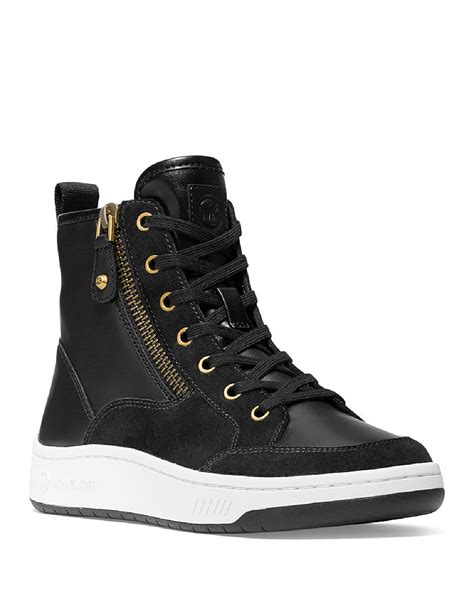 michael michael kors women's shea zip high top sneakers|MICHAEL Michael Kors Shea High.